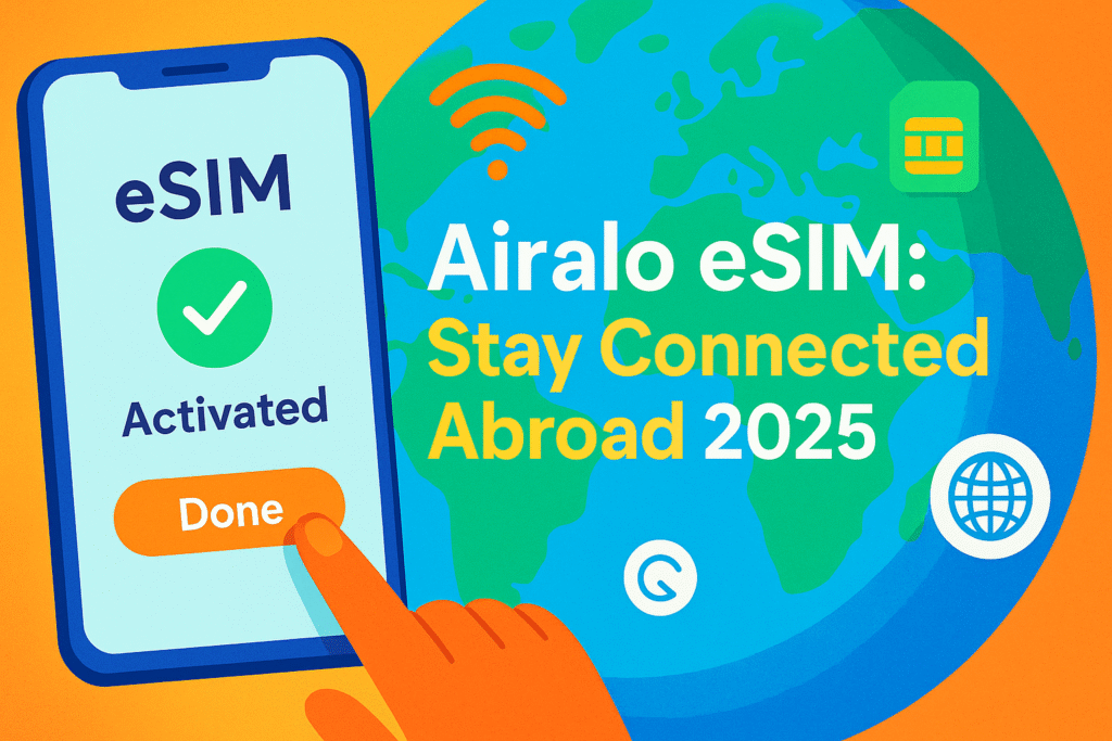 Airalo eSIM: Stay Connected While Traveling Abroad in 2025