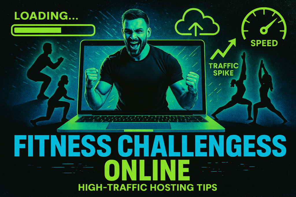 Fitness Challenges Online: Choosing the Right Hosting for High Traffic (2025 Guide)