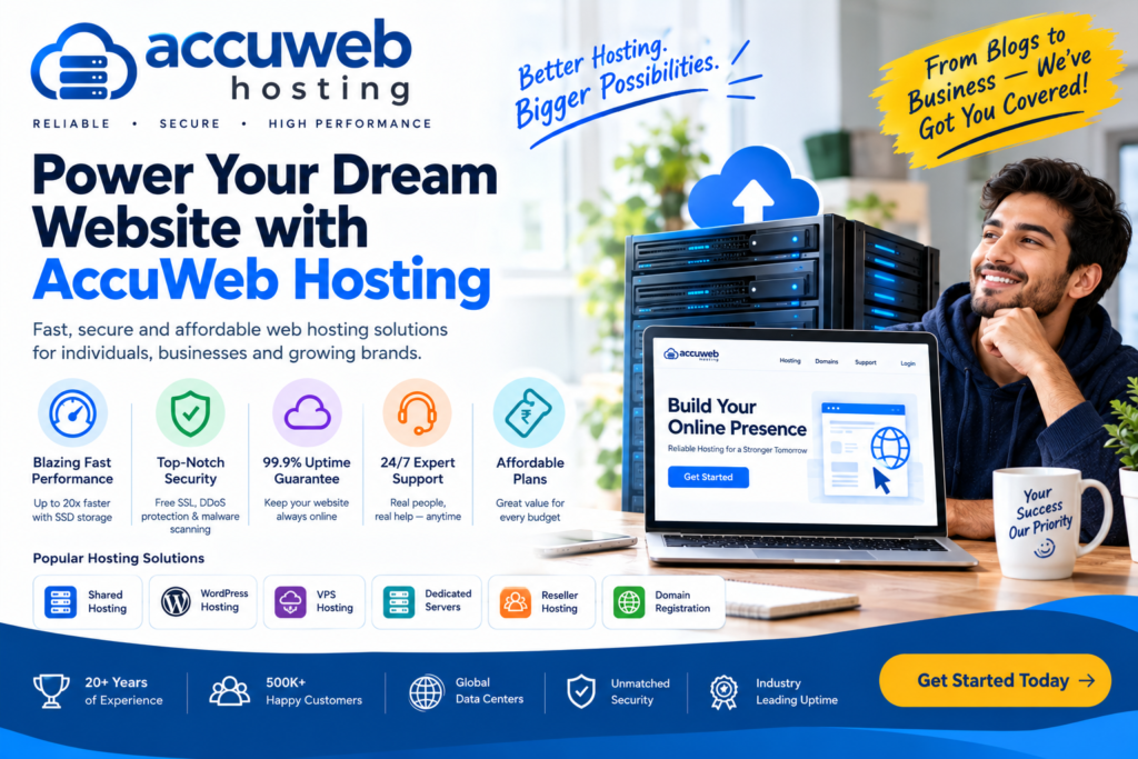 AccuWeb Hosting Review 2026: Is It a Good Choice for Cheap Web Hosting, VPS, and Dedicated Servers?